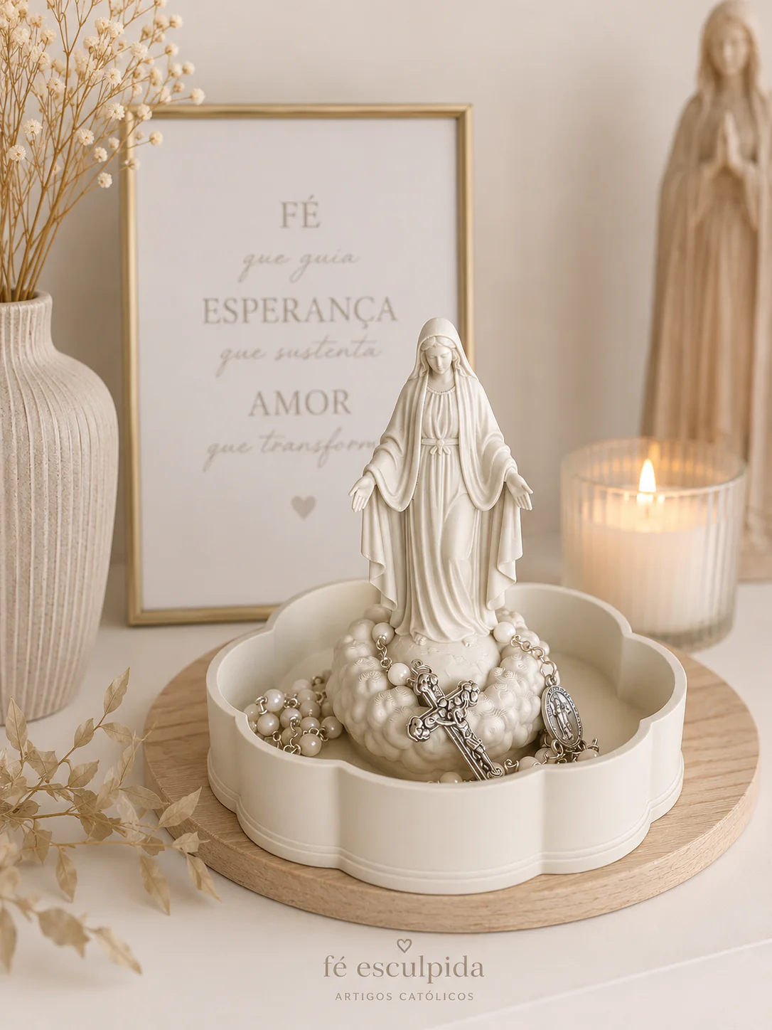 Porta-terço Nossa Senhora das Graças